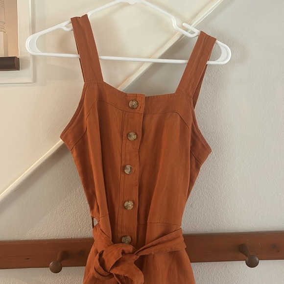 Everlane Linen Button Down Jumpsuit‎ - Picture 3 of 5